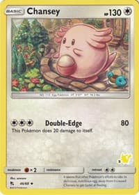 Battle Academy Chansey - 46/68 (#5 Pikachu Stamped) #046/068