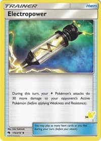 Battle Academy Electropower - 172/214 (#34 Pikachu Stamped) #172/214
