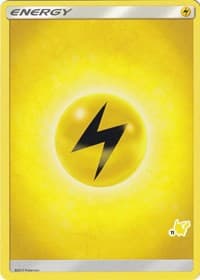 Battle Academy Lightning Energy (#11 Pikachu Stamped)