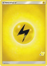 Battle Academy Lightning Energy (#12 Pikachu Stamped)
