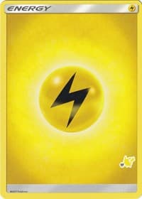 Battle Academy Lightning Energy (#17 Pikachu Stamped)