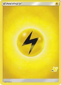 Battle Academy Lightning Energy (#22 Pikachu Stamped)