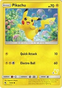 Battle Academy Pikachu - 19/68 (#2 Pikachu Stamped) #019/068