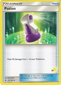 Battle Academy Potion - 127/149 (#20 Pikachu Stamped) #127/149