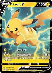 SWSH: Sword & Shield Promo Cards Pikachu V - SWSH063 #SWSH063