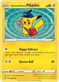 SWSH: Sword & Shield Promo Cards Special Delivery Pikachu - SWSH074 #SWSH074