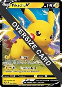 Jumbo Cards Pikachu V - SWSH061 #SWSH061
