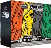 SWSH07: Evolving Skies Evolving Skies Pokemon Center Elite Trainer Box [Jolteon/Flareon/Umbreon/Leafeon] (Exclusive)