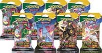 SWSH07: Evolving Skies Evolving Skies Sleeved Booster Pack Bundle [Set of 8]