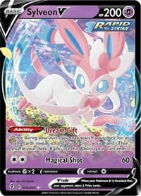 SWSH07: Evolving Skies Sylveon V #074/203