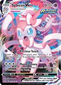 SWSH07: Evolving Skies Sylveon VMAX #075/203