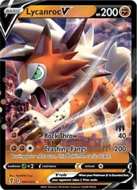 SWSH07: Evolving Skies Lycanroc V #091/203
