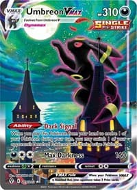 SWSH07: Evolving Skies Umbreon VMAX (Alternate Art Secret) #215/203