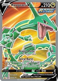 SWSH07: Evolving Skies Rayquaza V (Full Art) #193/203