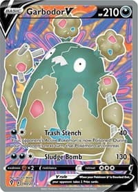 SWSH07: Evolving Skies Garbodor V (Full Art) #190/203