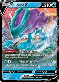 SWSH07: Evolving Skies Suicune V #031/203