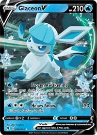SWSH07: Evolving Skies Glaceon V #040/203