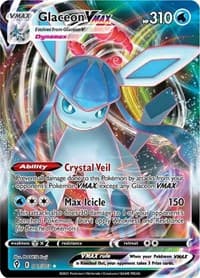 SWSH07: Evolving Skies Glaceon VMAX #041/203
