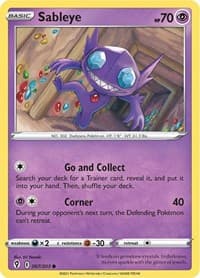 SWSH07: Evolving Skies Sableye #067/203
