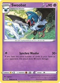 SWSH07: Evolving Skies Swoobat #069/203