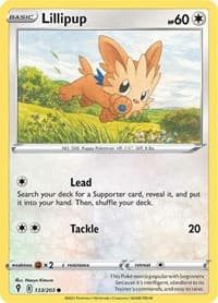 SWSH07: Evolving Skies Lillipup #133/203