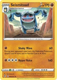 SWSH07: Evolving Skies Seismitoad #090/203