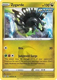 SWSH07: Evolving Skies Zygarde #118/203