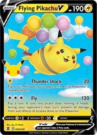 Celebrations Flying Pikachu V #006/025