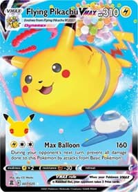 Celebrations Flying Pikachu VMAX #007/025