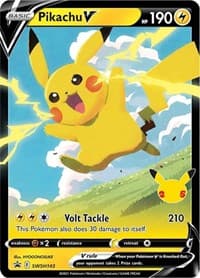 SWSH: Sword & Shield Promo Cards Pikachu V - SWSH143 #SWSH143