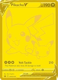 SWSH: Sword & Shield Promo Cards Pikachu V - SWSH145 #SWSH145
