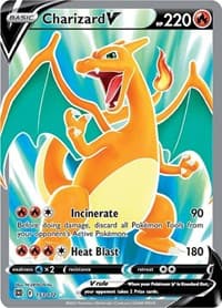 SWSH09: Brilliant Stars Charizard V (Full Art) #153/172