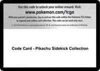 SM - Crimson Invasion Code Card - Pikachu Sidekick Collection