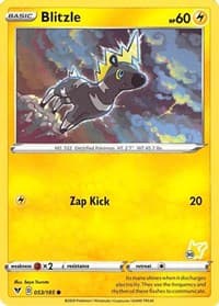 Battle Academy 2022 Blitzle - 053/185 (#30 Pikachu Stamped) #053/185