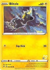 Battle Academy 2022 Blitzle - 053/185 (#55 Pikachu Stamped) #053/185