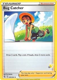 Battle Academy 2022 Bug Catcher - 226/264 (#46 Pikachu Stamped) #226/264