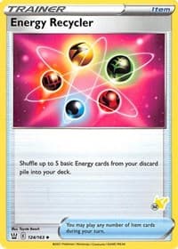 Battle Academy 2022 Energy Recycler - 124/163 (#32 Pikachu Stamped) #124/163