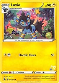 Battle Academy 2022 Luxio - 092/264 (#37 Pikachu Stamped) #092/264