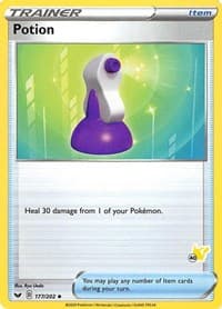 Battle Academy 2022 Potion - 177/202 (#40 Pikachu Stamped) #177/202