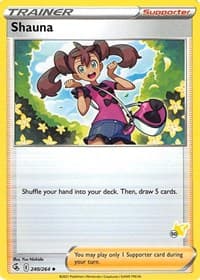 Battle Academy 2022 Shauna - 240/264 (#50 Pikachu Stamped) #240/264