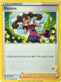 Battle Academy 2022 Shauna - 240/264 (#59 Pikachu Stamped) #240/264
