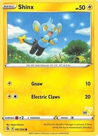 Battle Academy 2022 Shinx - 091/264 (#20 Pikachu Stamped) #091/264
