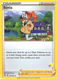 Battle Academy 2022 Sonia - 167/192 (#51 Pikachu Stamped) #167/192