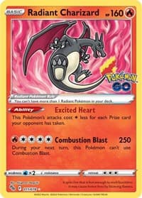 Pokemon GO Radiant Charizard #011/078