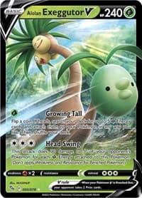 Pokemon GO Alolan Exeggutor V #005/078