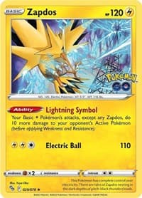 Pokemon GO Zapdos #029/078