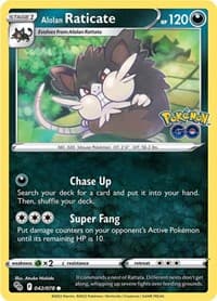Pokemon GO Alolan Raticate #042/078
