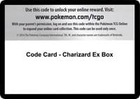 XY - Evolutions Code Card - Charizard EX Box