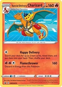 SWSH: Sword & Shield Promo Cards Special Delivery Charizard - SWSH075 #SWSH075