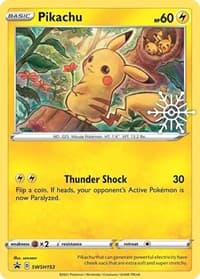 SWSH: Sword & Shield Promo Cards Pikachu - SWSH153 (Holiday Calendar) #SWSH153